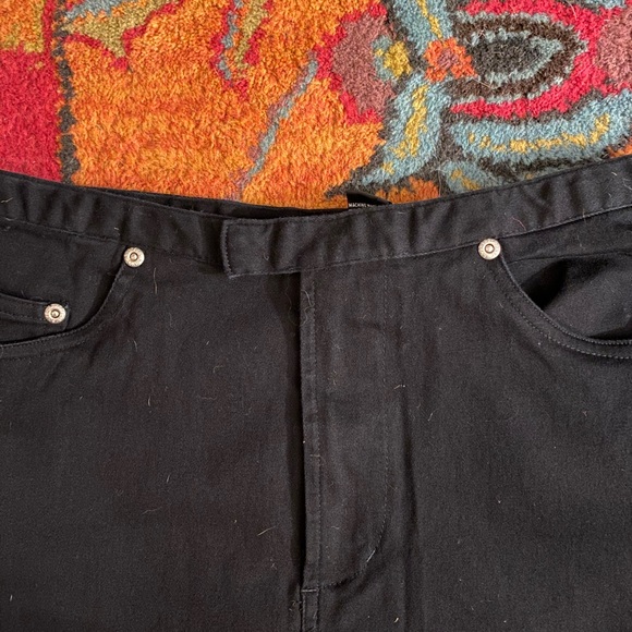 Express Jeans Black Stretch Mini Skirt - Picture 4 of 6